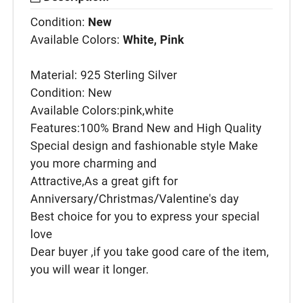 NEW Tear Drop Filigree 925 Sterling Silver Earring - Picture 2 of 6